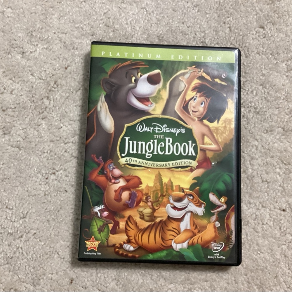 Disney's The Jungle Book 40th Anniversary Edition DVD